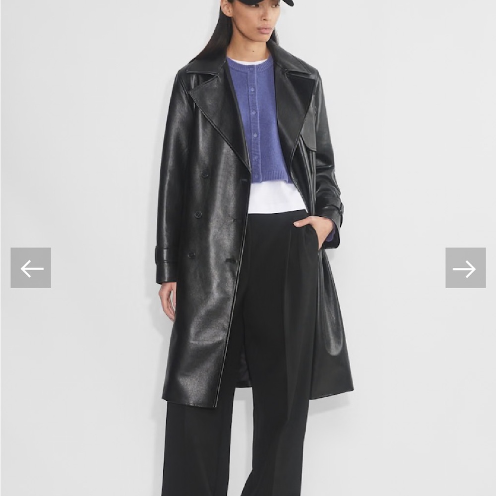 Aritzia Cashmere Periwinkle Cardigan - Picture 8 of 9